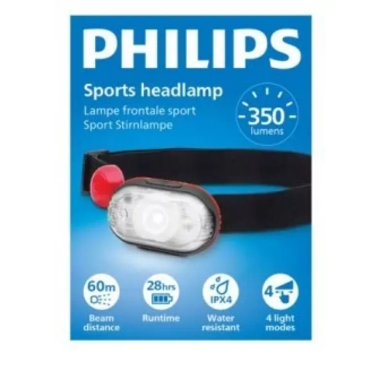 Taskulamppu Philips Headlight LED 350 lm 3x AAA