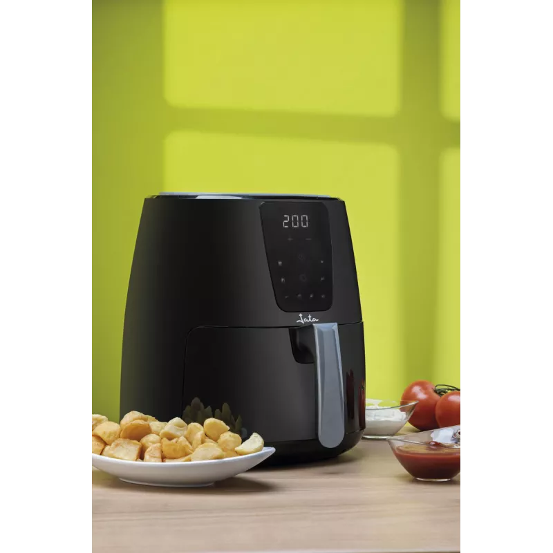 Kiertoilmakypsennin JATA JEFR1225 5 l 1300 W musta