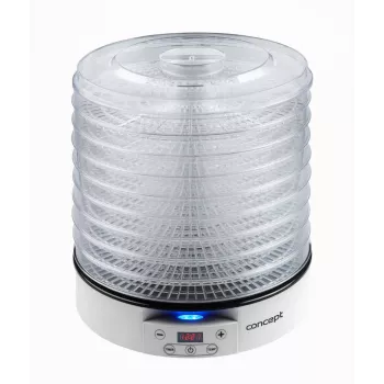 Kuivausuuni Concept Solution SO2020, 500 W, LED-näyttö, hopea, 220–240 V, 3,3 cm ritilän halkaisija
