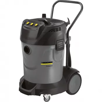 Märkä- ja kuivaimuri Kärcher NT 70/3 — 70 L, 3600 W, 25,4 kPa alipaine, 222 l/s ilmavirta