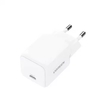UGREEN Nexode N Series X513 195060 30W GaN-laturi, 1x USB-C, valkoinen