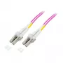 Kuitukaapeli LWL Duplex OM4 (Multimode, 50/125) LC/LC, 10 m, Good Connections® (LW-810LC4)