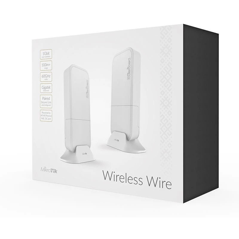 Mikrotik RBWAPG-60ADKIT langaton tukiasema 1000 Mbit/s valkoinen Power over Ethernet (PoE)