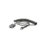 Zebra CBA-RF2-C09ZAR sarjakaapeli musta 2,8 m RS232 DB9