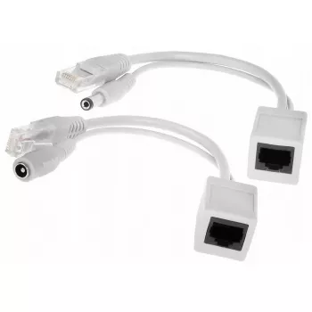 Extralink 1-porttinen PoE-injektori, PoE-injektori ja -splitteri, 100 Mb/s