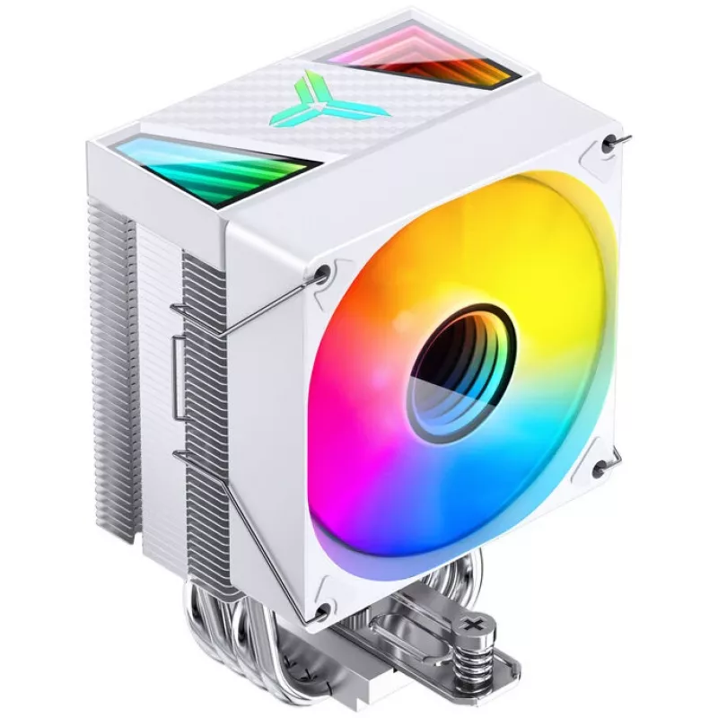 Jonsbo CR-1400 V2 -prosessorijäähdytin, 92 mm - A-RGB, valkoinen