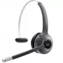 Kuulokemikrofoni Cisco 561 — langaton yksikorvainen On-Ear-DECT-kuulokemikrofoni tukiasemalla, 50–18 000 Hz, 100 m kantama, 74,5 g, charcoal
