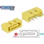 DeLOCK 89886 kaapeliliitin SATA keltainen (89886)