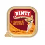Märkäruoka koirille RINTI Gold Mini — kalkkuna ja kanikani, täysravinto, 100 g annos, pienille aikuisille koirille (5–10 kg)