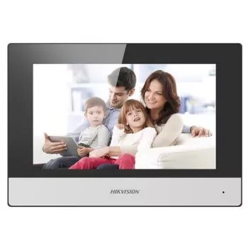 Hikvision DS-KH6320-WTE2 videopuhelinjärjestelmä 17,8 cm (7) musta, harmaa