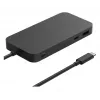 Microsoft Surface USB4 -telakka johdollinen musta USB4-liitettävyys 1000 Mbit/s