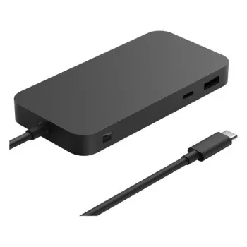 Microsoft Surface USB4 -telakka johdollinen musta USB4-liitettävyys 1000 Mbit/s