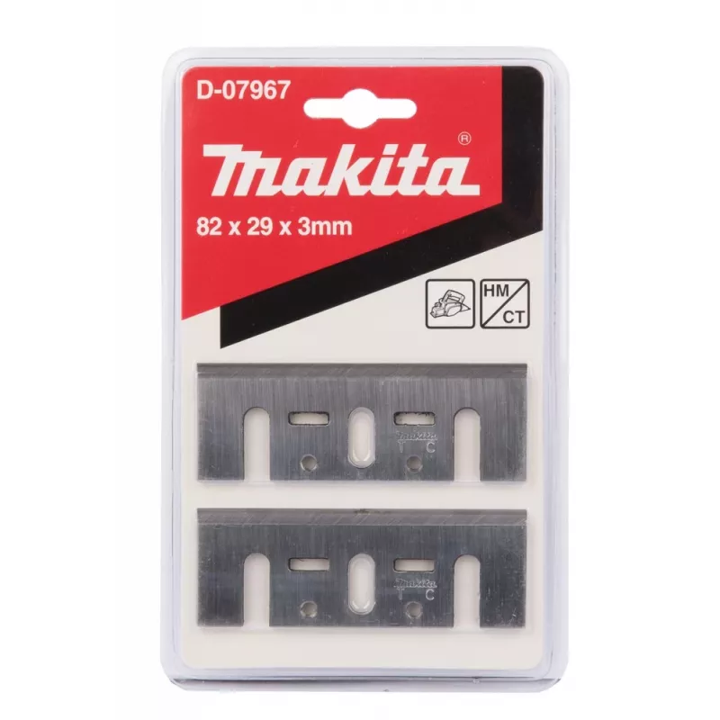 Makita D-07967 höylänterä 2 kpl 82 mm