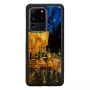 iKins puhelinkotelo Samsung Galaxy S20 Ultralle — musta, malli 'Cafe Terrace'