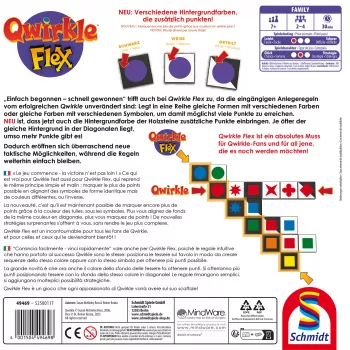 Qwirkle Flex, lautapeli