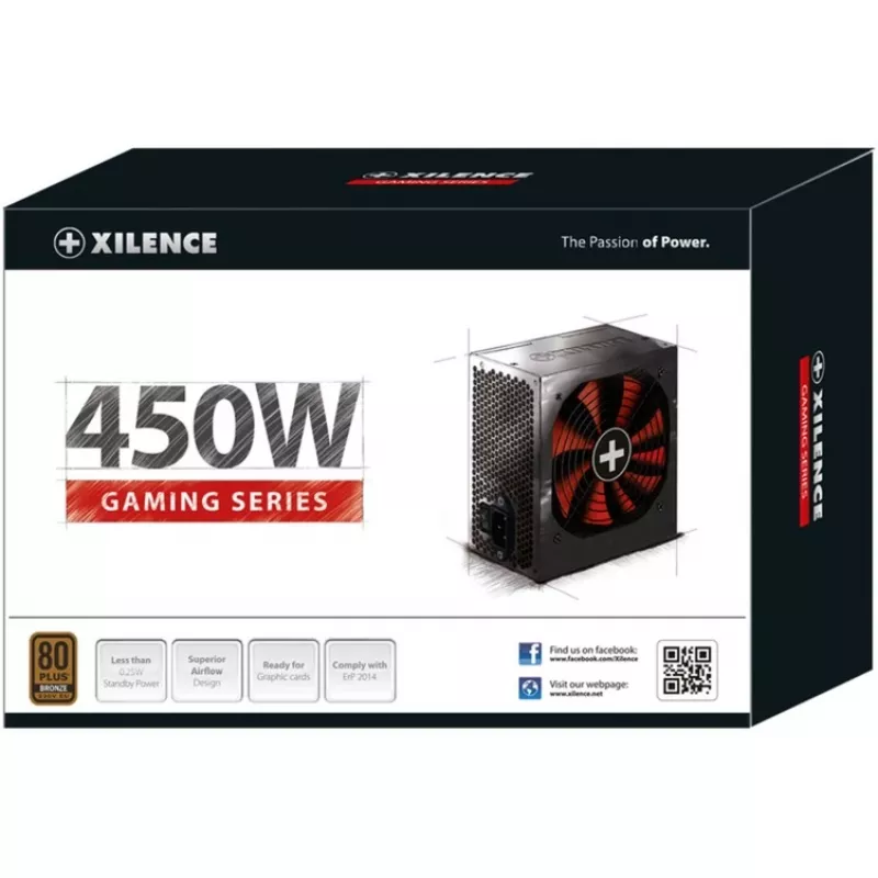 Virtalähde Xilence Performance A+ XN213 450 W