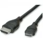 ROLINE HDMI High Speed -kaapeli Ethernetillä - HDMI Ethernet-kaapelilla - mini HDMI (uros)