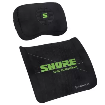 Memory Foam -tyynysarja noblechairs Shure Edition GAGC-343 — lanne- ja niskatyyny