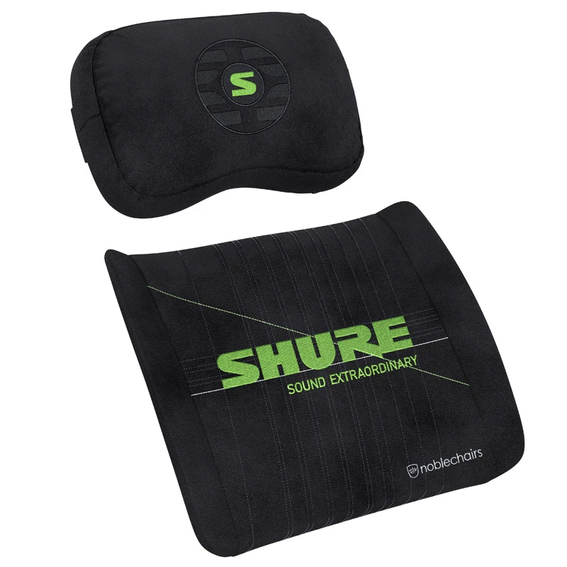 Memory Foam -tyynysarja noblechairs Shure Edition GAGC-343 — lanne- ja niskatyyny
