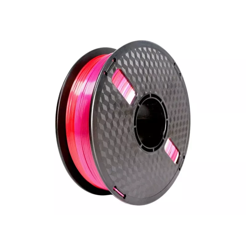 PLA 3D-tulostusfilamentti 1,75 mm 1 kg — Flashforge Gembird 3DP-PLA-SK-01-RP, violetti/punainen