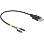 USB-kaapeli DeLOCK 85401 0,2 m USB A musta