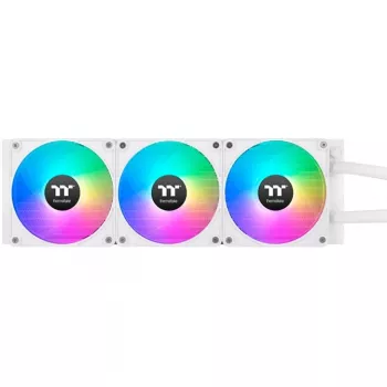 Yhdistelmänestekühdytin Thermaltake TH360 V2 Ultra EX ARGB 12 cm valkoinen