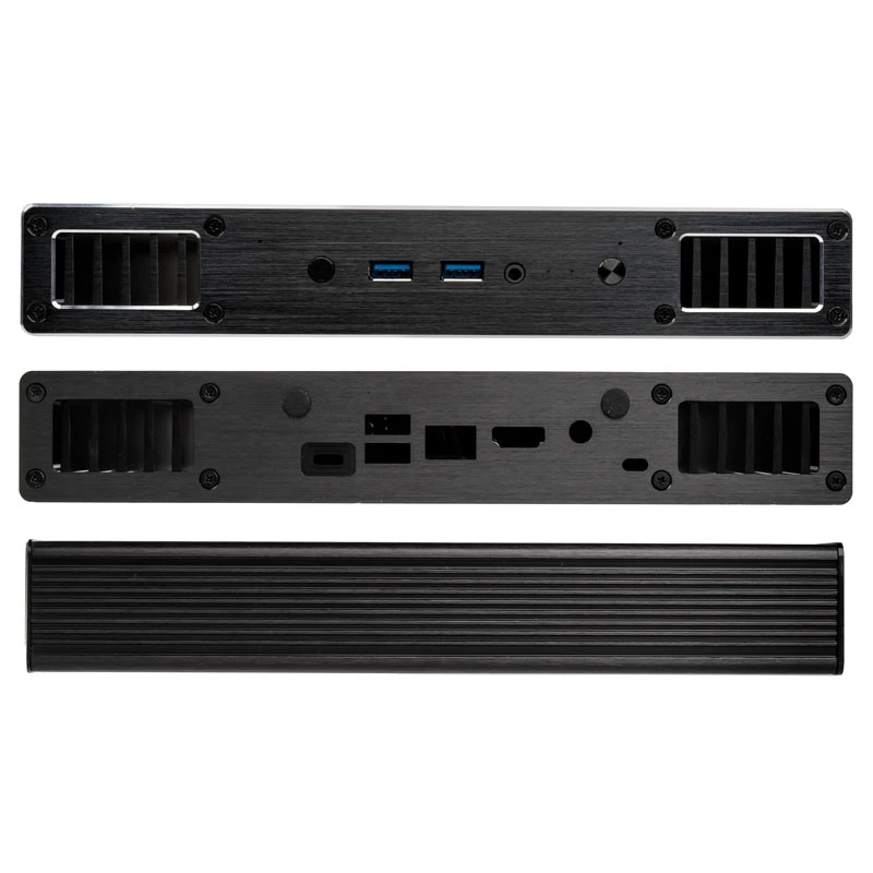 PC-kotelo Akasa Plato X8 Small Form Factor musta
