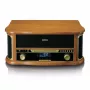 Lenco TCD-2571WD levysoitin kasettisoittimella, DAB+, FM, Bluetooth, USB, 10 W, puu