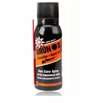 Voitelusuihke BRUNOX Turbo Spray Oil B100 — 100 ml puhdistus- ja hoitoöljy, merkitty ympäristölle vaaralliseksi