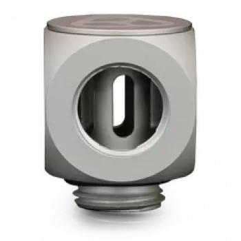 Thermal Grizzly DeltaMate Rotary T – vesijäähdytysliitäntä, nikkeli matta, 1 kpl (TG-DM-FIT-0204)