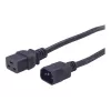 APC C19/C14 2m musta C14-liitin C19-liitin