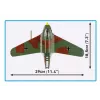 Rakennuspalikat Messerschmitt Me 163B Komet 543 palaa