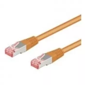 Wentronic Goobay CAT 6 verkkokaapeli, S/FTP (PiMF), oranssi, 20 m - LSZH halogeeniton, kupari (93472)
