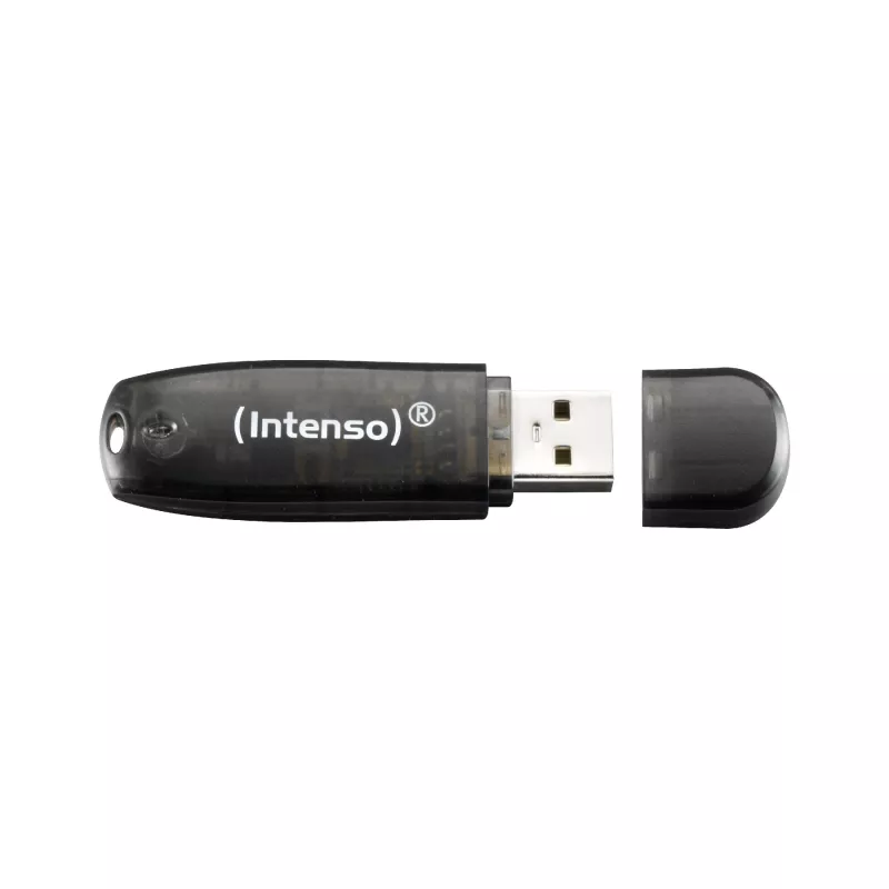 MEMORY DRIVE FLASH USB2 16 GB/MUSTA 3502470 INTENSO