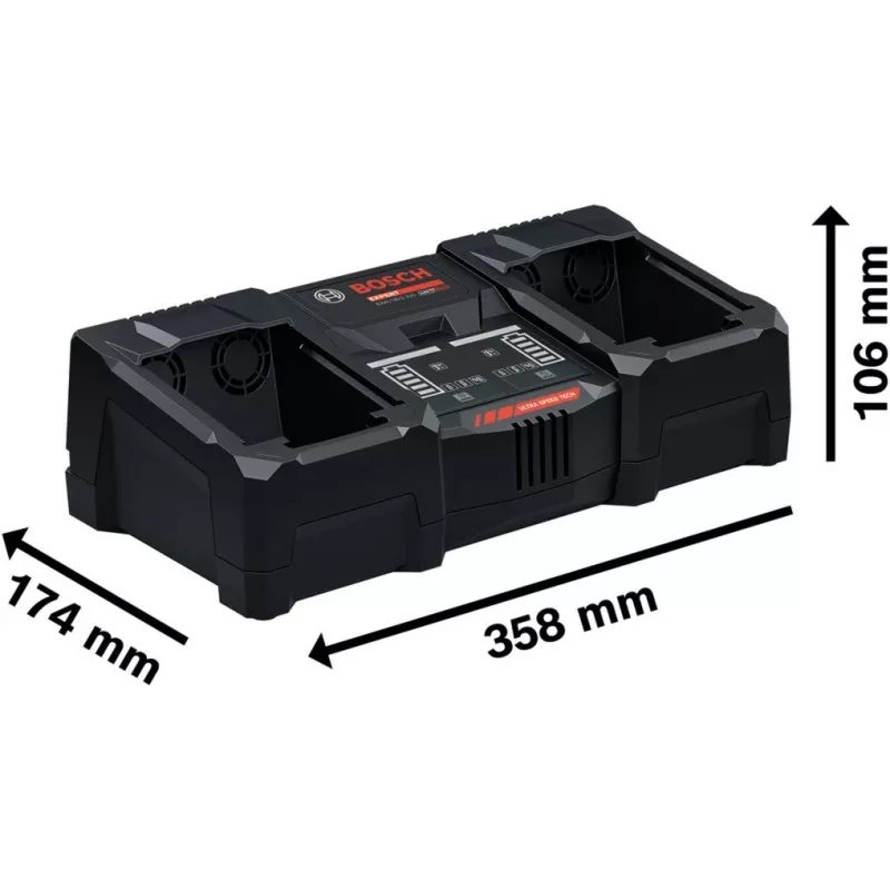 Akkulaturi Bosch EXPERT EXAL18V2-320 18V 2A Bosch 18V akuille