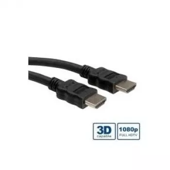 ROLINE HDMI-kaapeli Ethernetillä - HDMI uros - HDMI uros