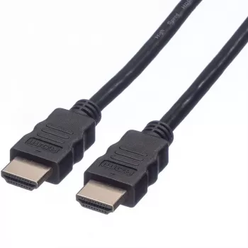 VALUE - HDMI Ethernet-kaapelilla - HDMI (M) - HDMI (M) - 1 m - kaksoiseristys (11.99.5901)