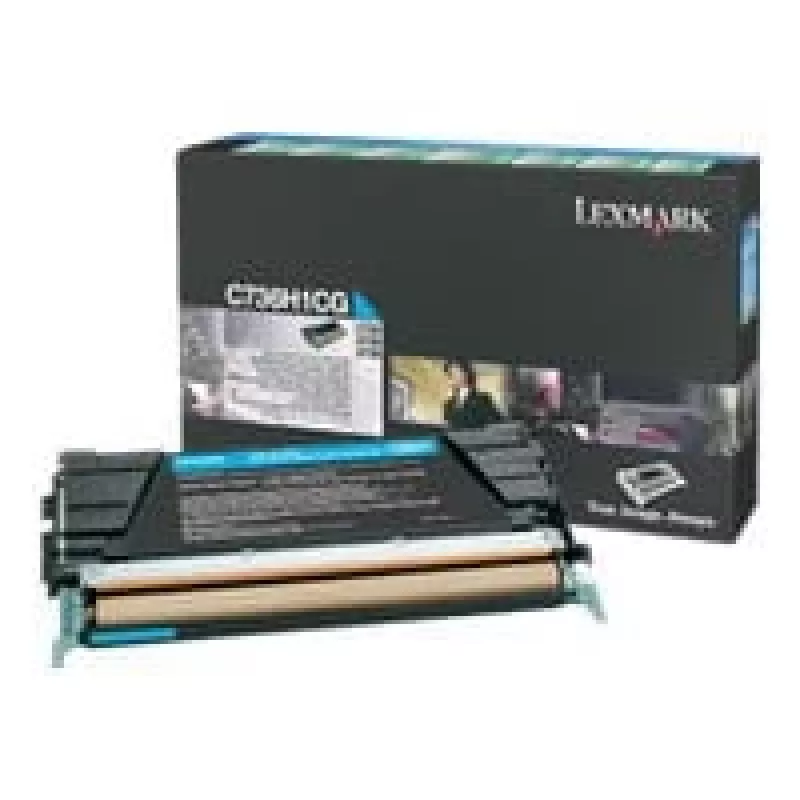 Lexmark C736H1CG - värikasetti syaani - malleihin C736dn, C736dtn, C736N, X736de, X738de, X738dte