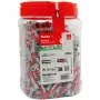 fischer-tulppa DUOPOWER 8x40 BigBox vaaleanharmaa/punainen 450 kpl uudelleensuljettava (570549)