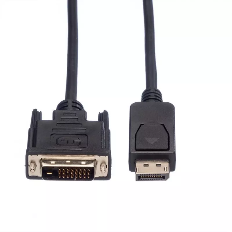 DisplayPort-DVI-D-kaapeli VALUE 11995608 1,5 m