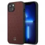 Mercedes MEHCP13SPSQRE iPhone 13 mini 5,4 punainen/punainen kovakuori nahka tähtikuvio