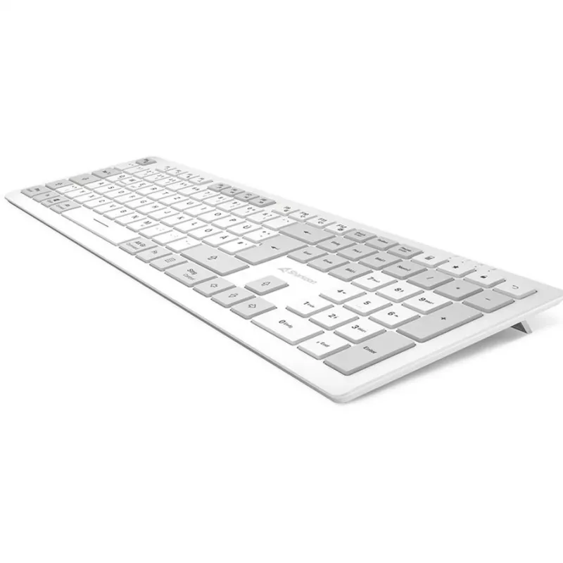 Sharkoon OfficePal K30W valkoinen DE-asettelu Rubberdome