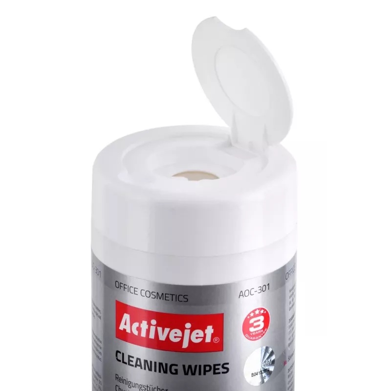 Activejet AOC-301 yleispuhdistusliinat, 100 kpl