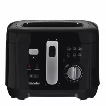 Friteerauskeitin Mesko Home MS 4908 Single 2,5 L 1800 W musta harmaa