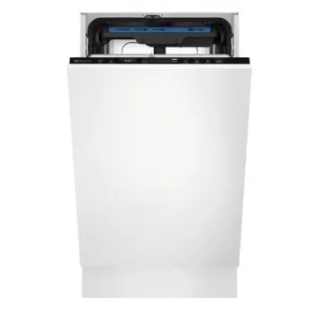 Kalusteisiin asennettava astianpesukone Electrolux EEG63410L, ohut 45 cm, 10 astiastoa, 8 ohjelmaa, AirDry, AquaStop