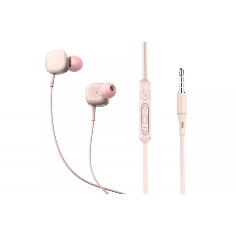 Johdolliset kuulokkeet Tellur Basic Sigma TLL162381 pinkki