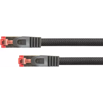 Python 8063PY-020S Ethernet-patchkaapeli musta