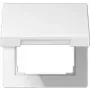 Jung kansi ja peitekehys 50x50mm LS 990 BFKL WW (LS990BFKLWW)