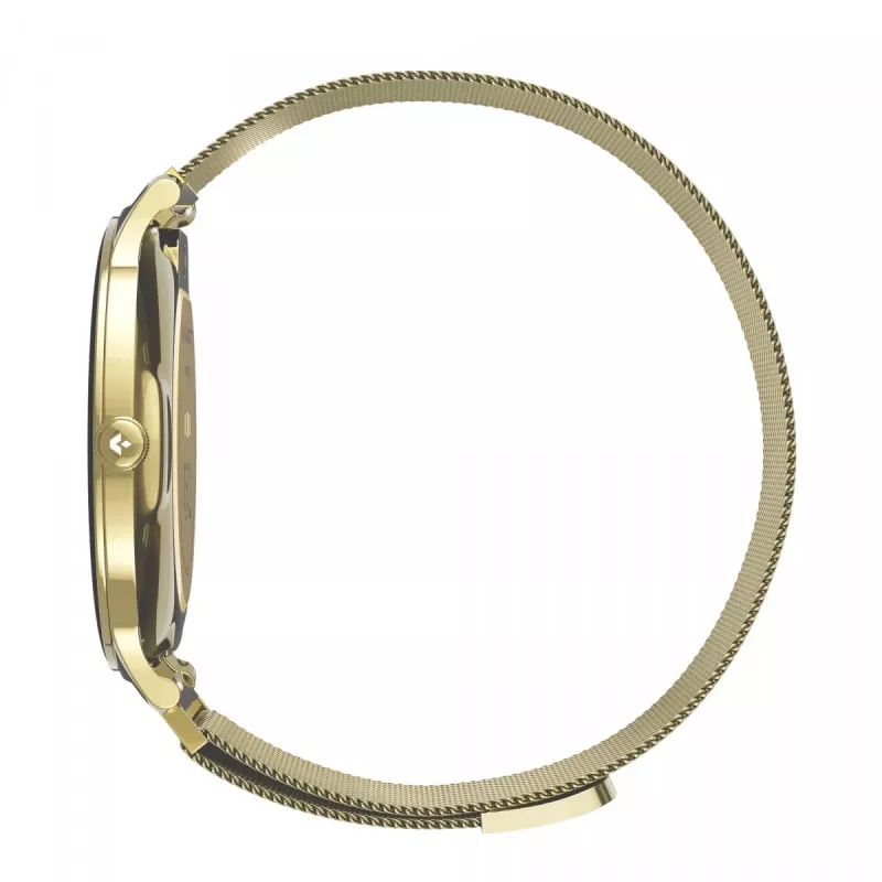 Älykello Garett Verona 2 Gold Mesh Bluetoothilla ja sykemittarilla