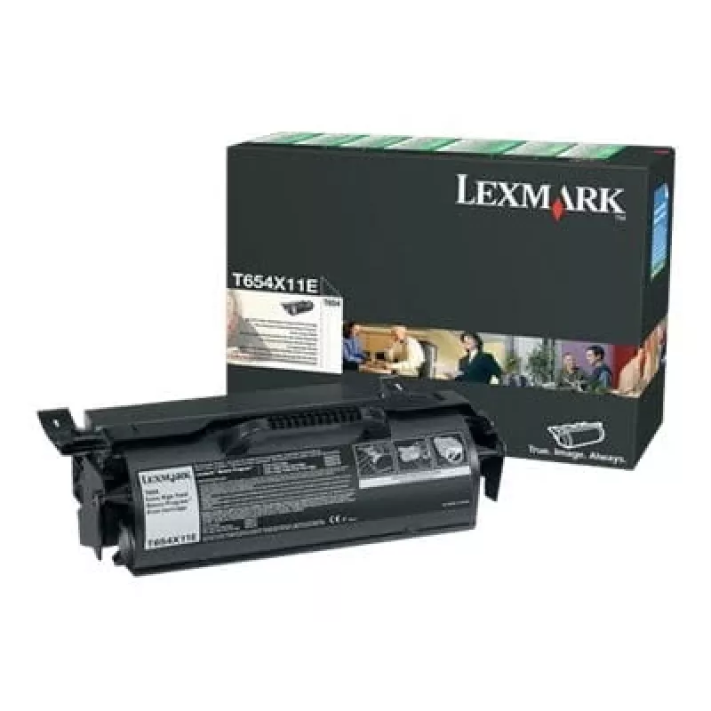 Lexmark T654X11E väriainekasetti, musta, 36000 sivua